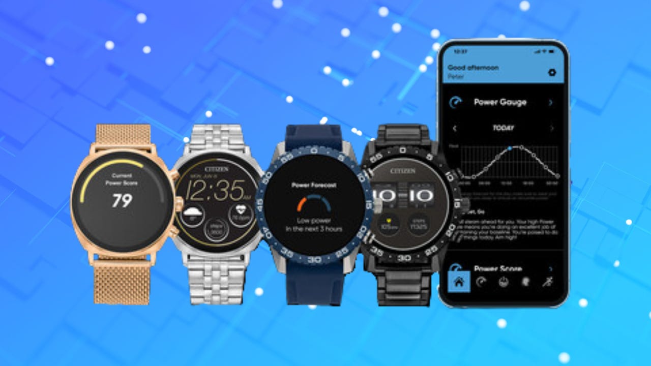 Citizen's new watch uses NASA technology and AI to determine your fatigue |  ZDNET