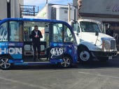 Crash halts driverless bus test in Las Vegas