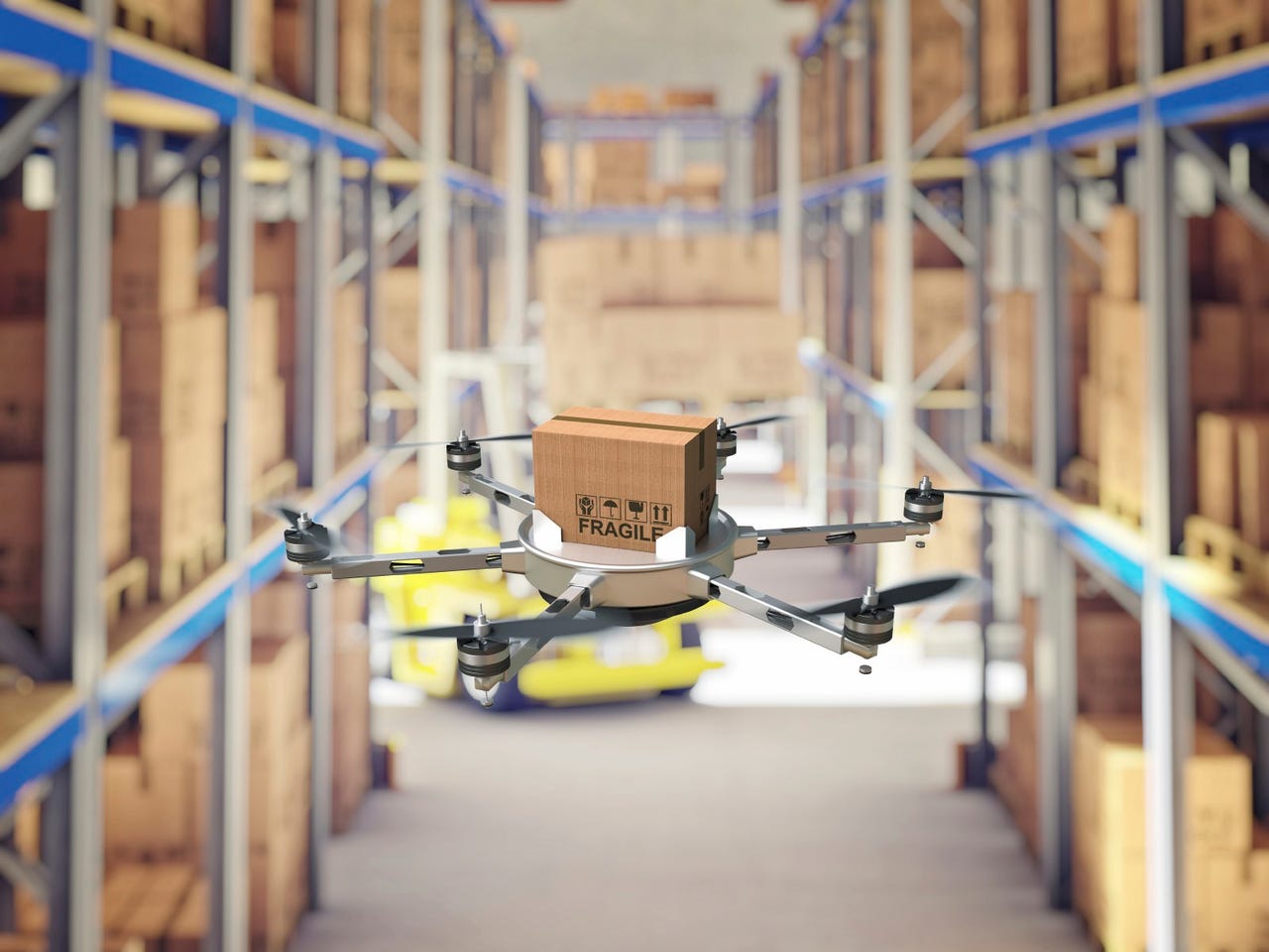 Walmart warehouse drones to start work soon