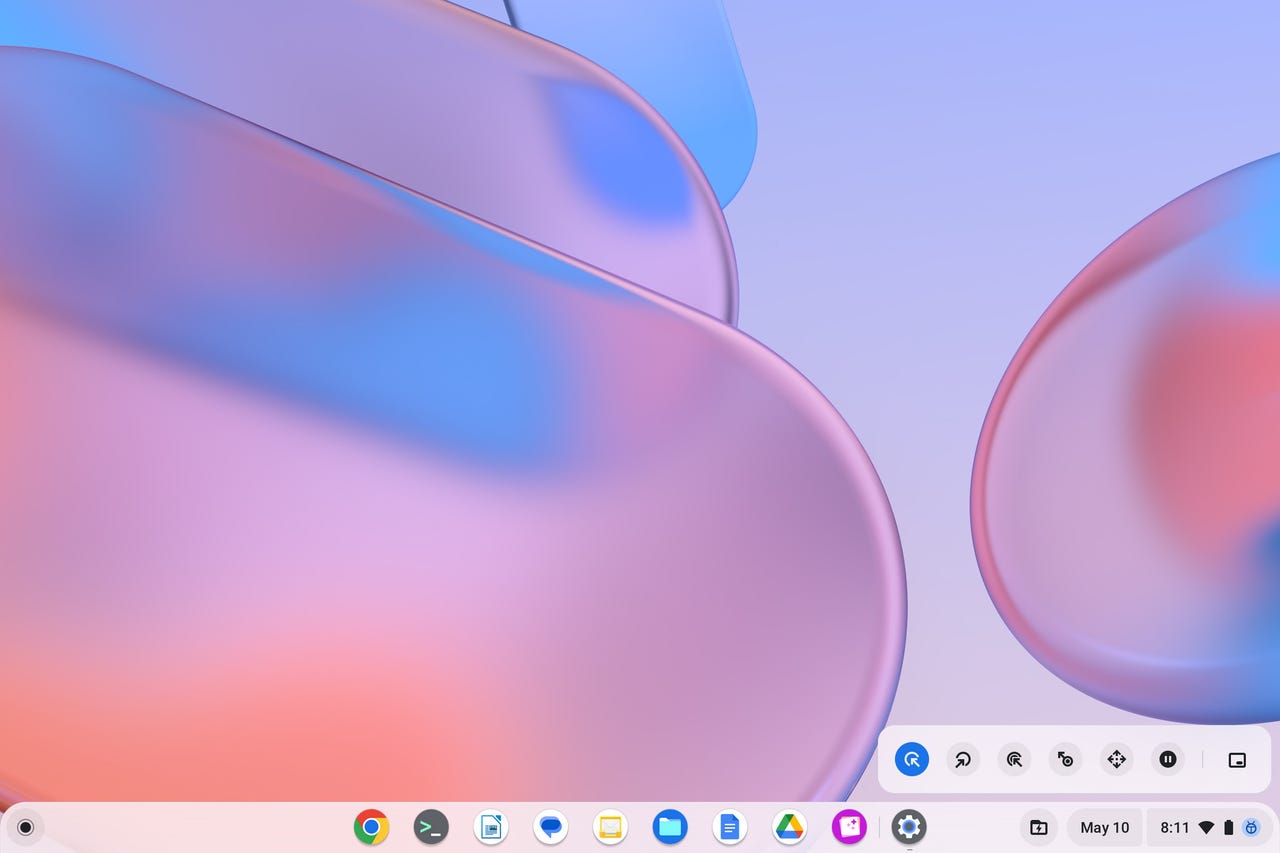 ChromeOS desktop