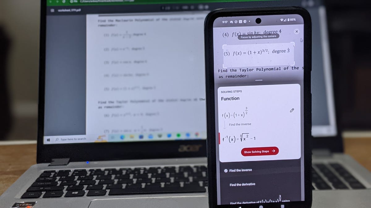 Need Help with Math? Look No Further than Google’s New AI-Powered App