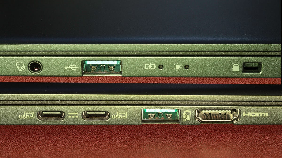Port selection for Acer's Swift Edge laptop