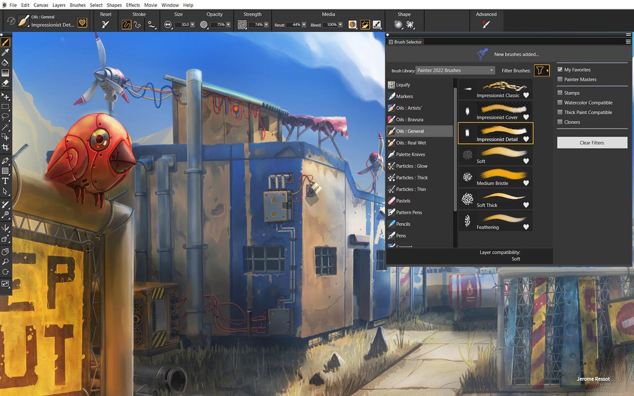Corel Painter 2022, hands on: Enhanced usability takes centre stage | ZDNET