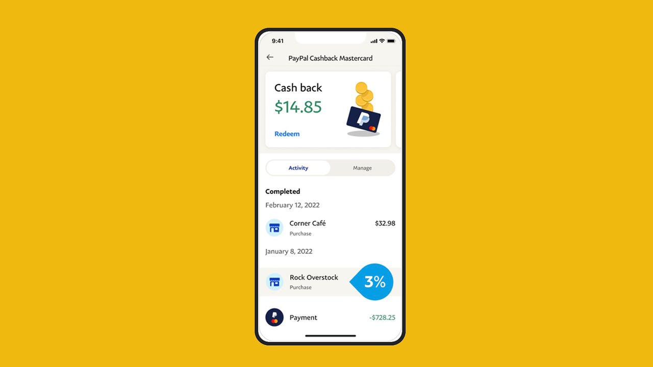 PayPal Cashback mastercard review