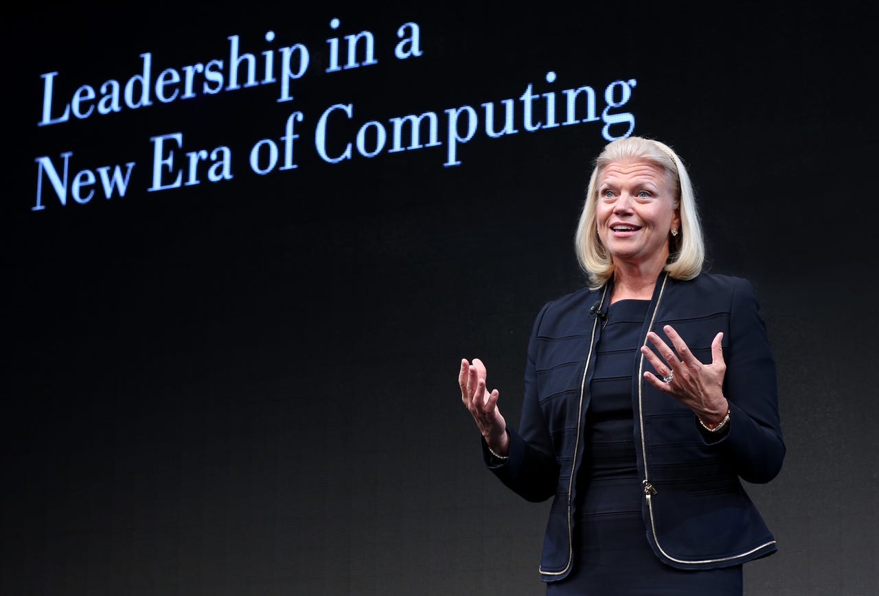 IBM chief executive Virginia Rometty