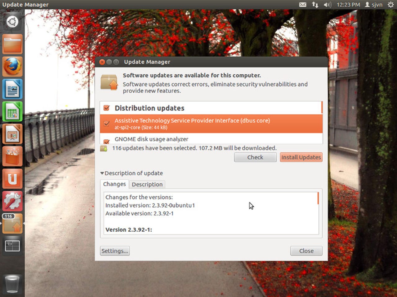 Ubuntu 12.04 Update