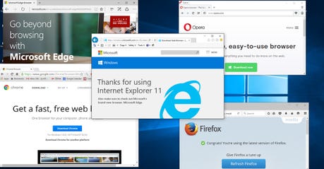 Windows 10 Web Browsers