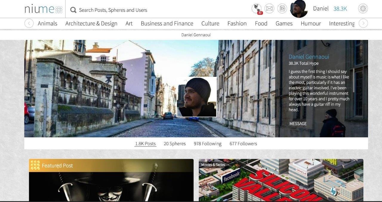 Niume new blogging platform is taking the web by storm ZDNet