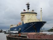Alcatel-Lucent shows off undersea cable ship
