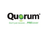 For DRaaS, we now have a quorum. Quorum.net, that is