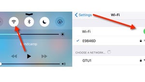 Turn off Wi-Fi when not in use