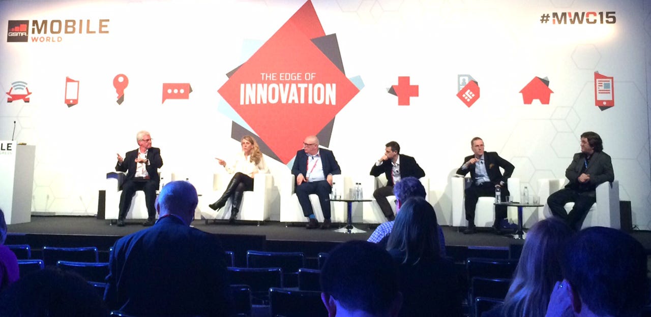 The privacy panel at yesterday's MWC.
