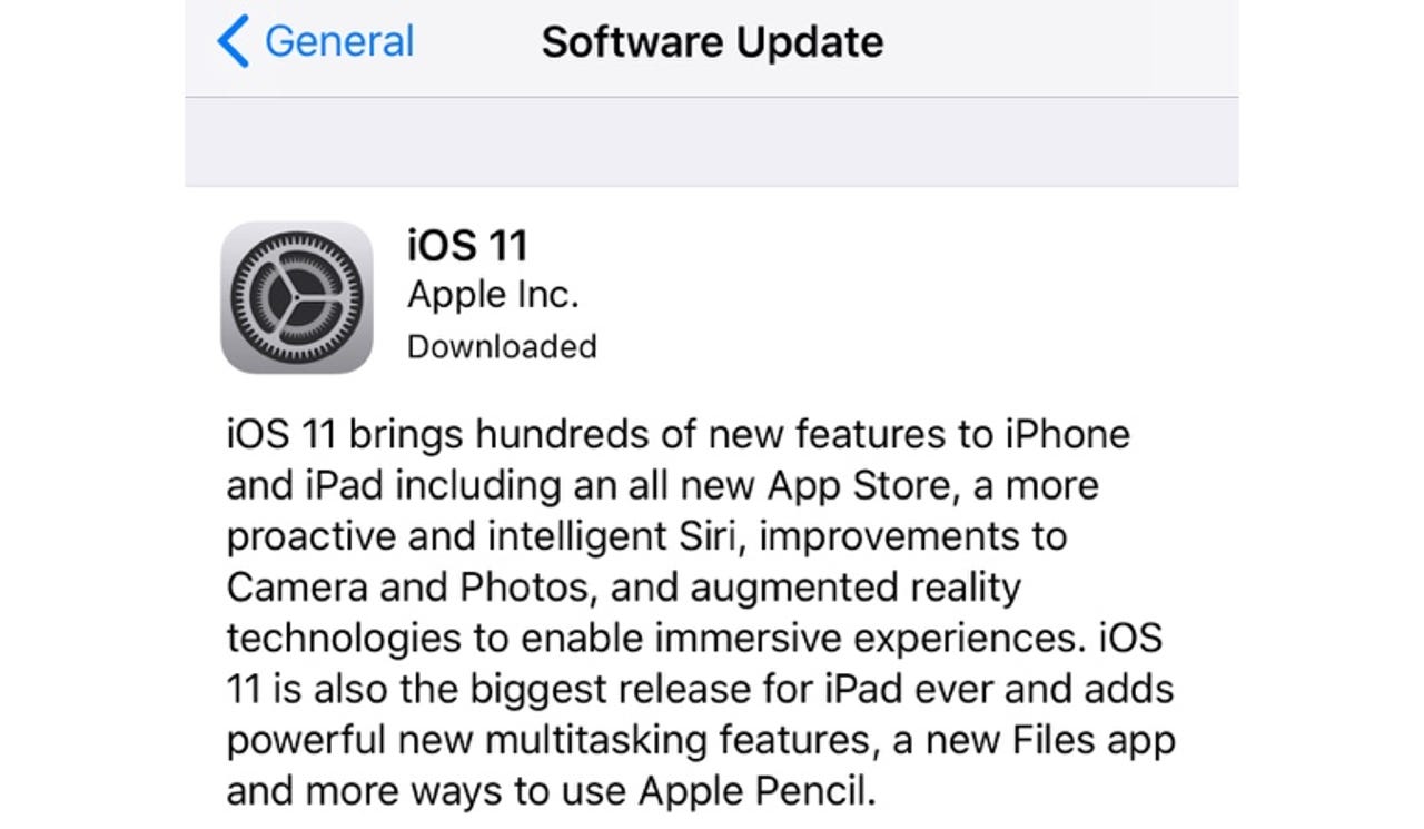 ​Here's how you can download iOS 11 to your iPhone, iPad or iPod touch today