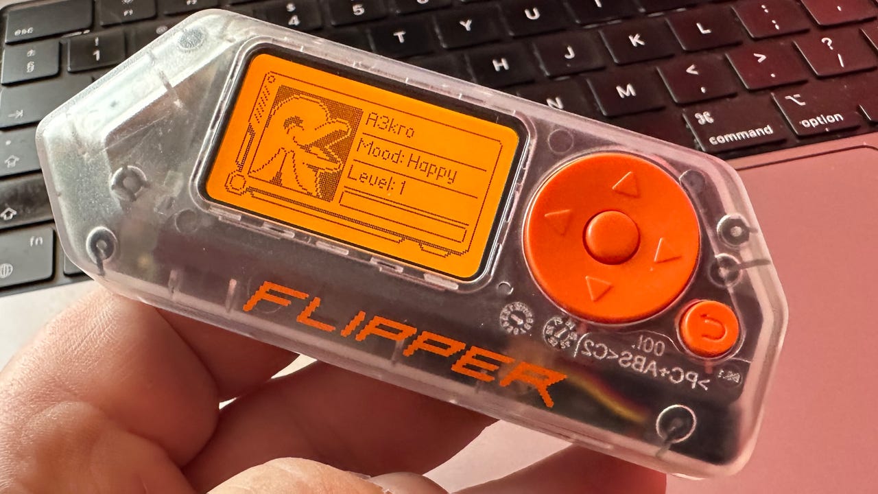 Limited-edition transparent Flipper Zero