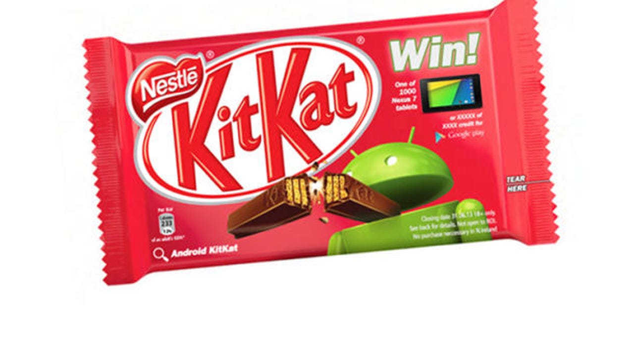 Android KitKat packaging