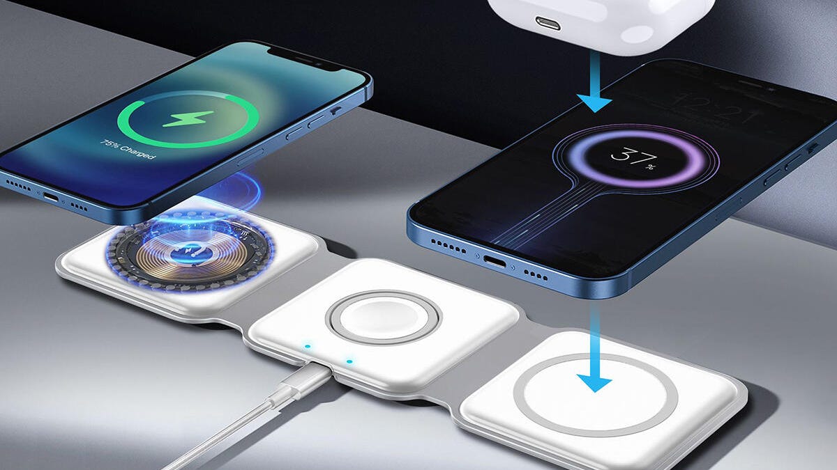 Replace your phone stand, cables, and chargers with this $48 wireless charging station