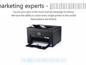New online service will hack printers to spew out spam
