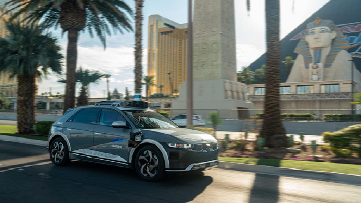 Uber is launching robotaxi rides in Las Vegas