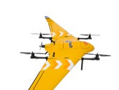 A vertical takeoff drone for life saving missions