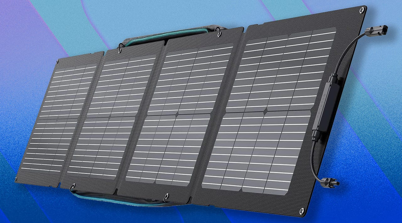 EcoFlow 110W waterproof solar panel