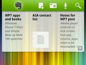 New Evernote and Android Market apps on the HTC Flyer