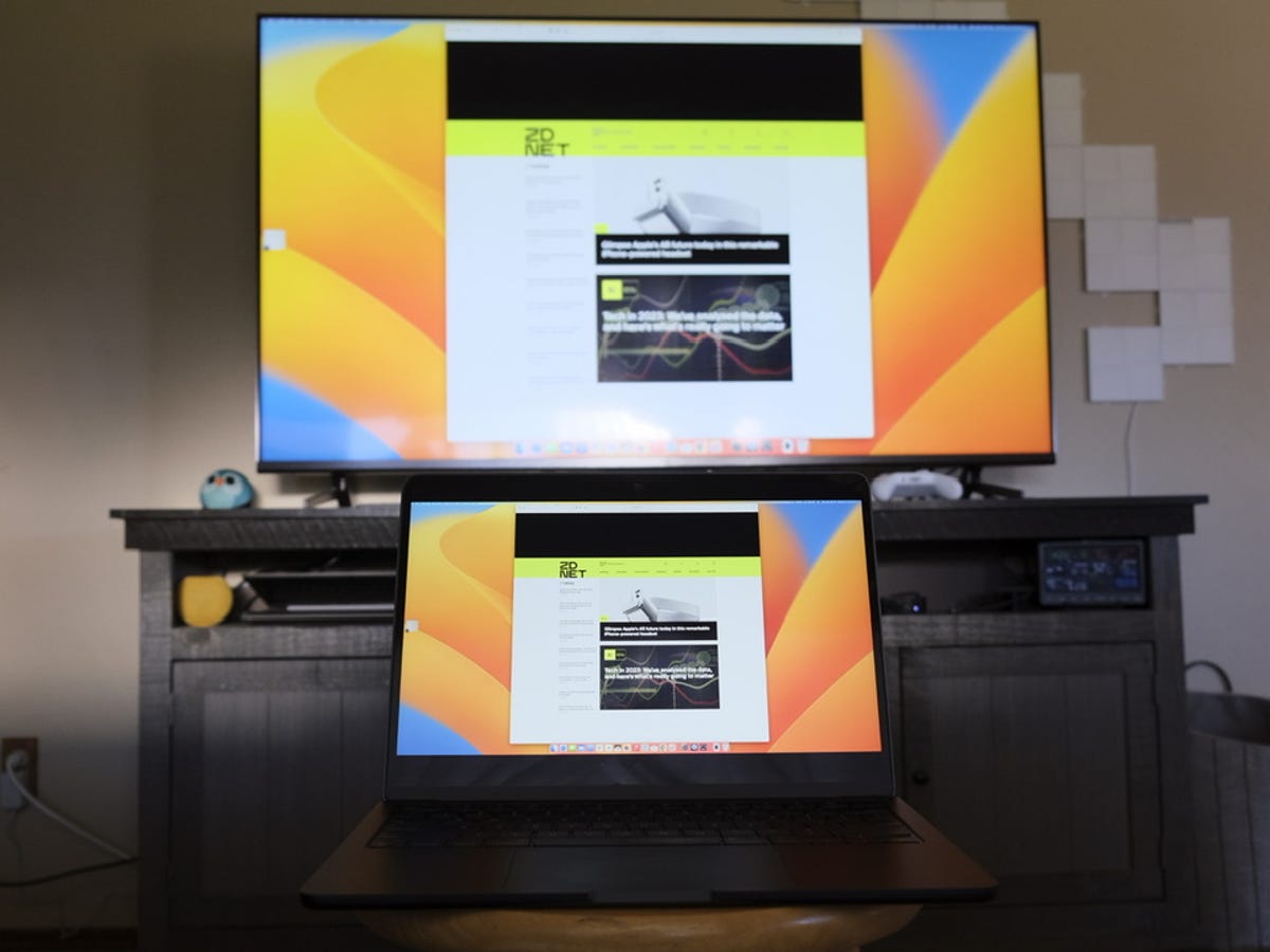 How to connect your laptop to a TV quickly and easily | ZDNET