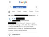 Singapore police warns of ad scams targeting Google search users
