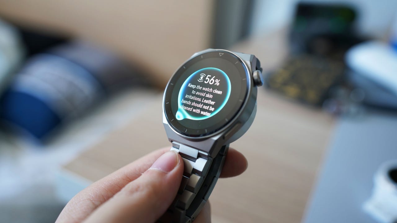 Broom Accor til stede Huawei Watch GT 3 Pro review: A luxurious smartwatch lacking wide appeal |  ZDNET