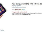 Details of Acer's 8-inch, $380 Windows 8 tablet leak