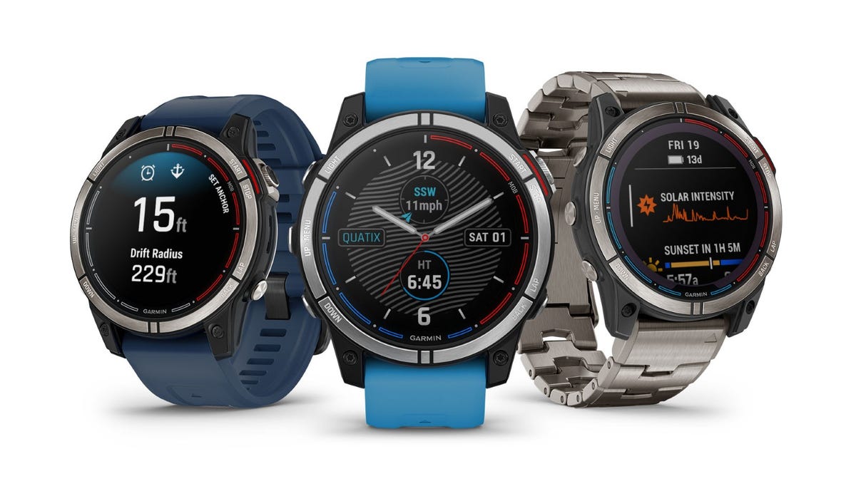 Garmin tillkännager Quatix 7-serien: Premium marin smartwatch ansluter till inbyggd elektronik
