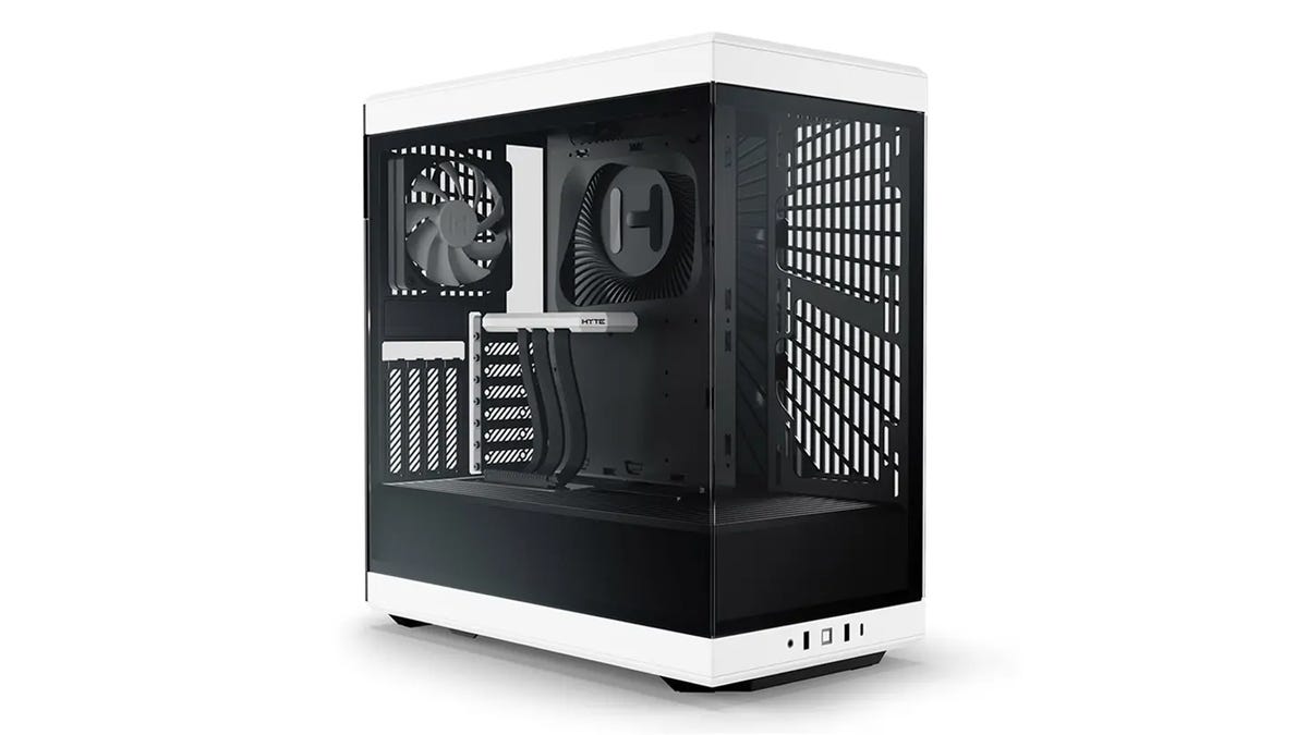 Hyte’s new Y40 PC case brings its wraparound glass to a more traditional shape