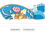 Google Doodle celebrates Queen's Diamond Jubilee