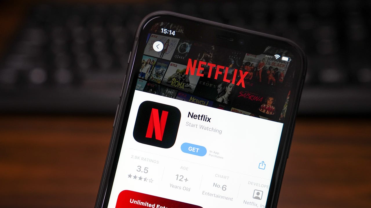 CHINA - 2023/05/18: In this photo illustration, the Netflix app is displayed in the App Store on an iPhone. (Photo Illustration by Sheldon Cooper/SOPA Images/LightRocket via Getty Images)