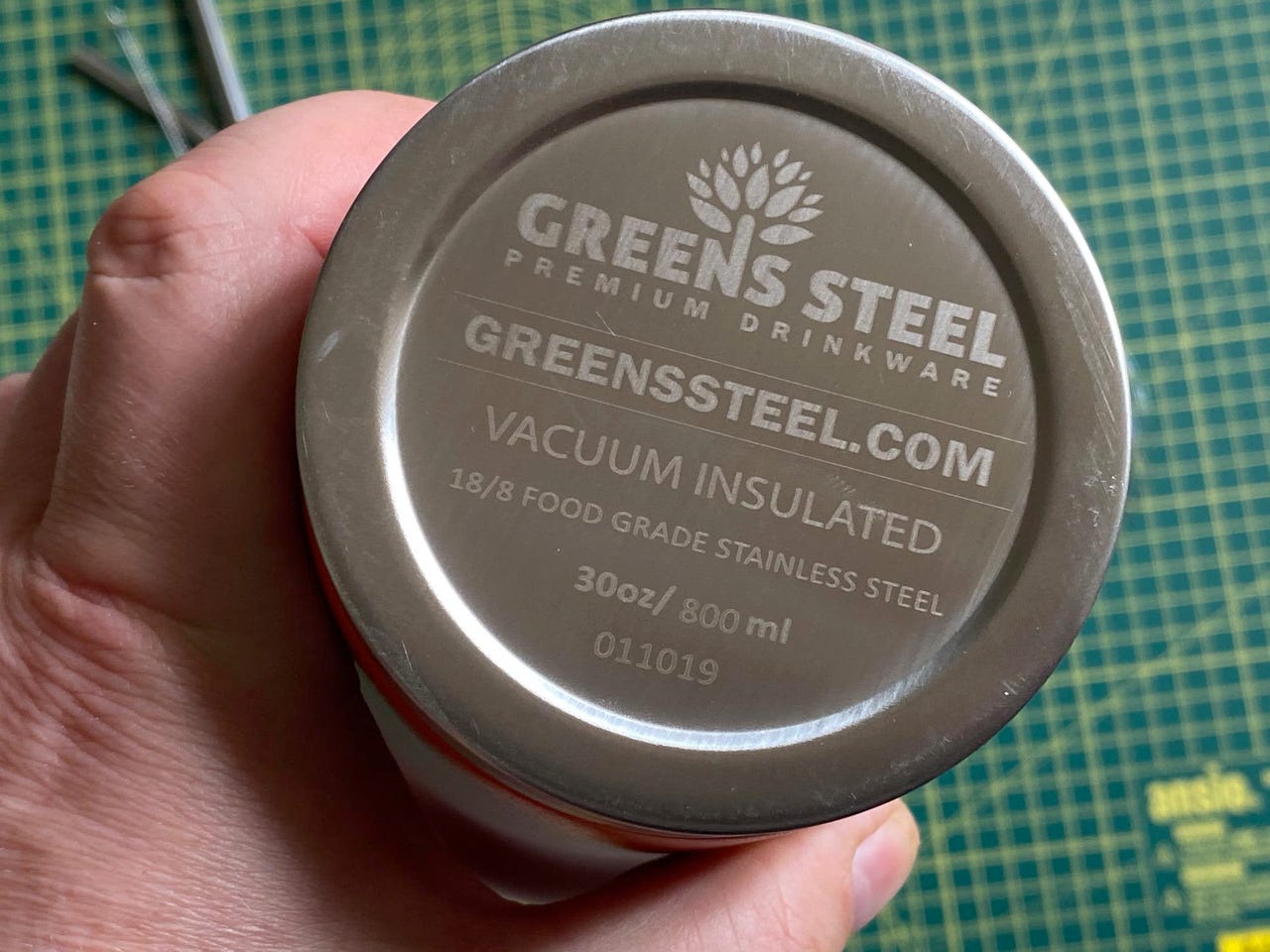 Green Steel Beast 30oz