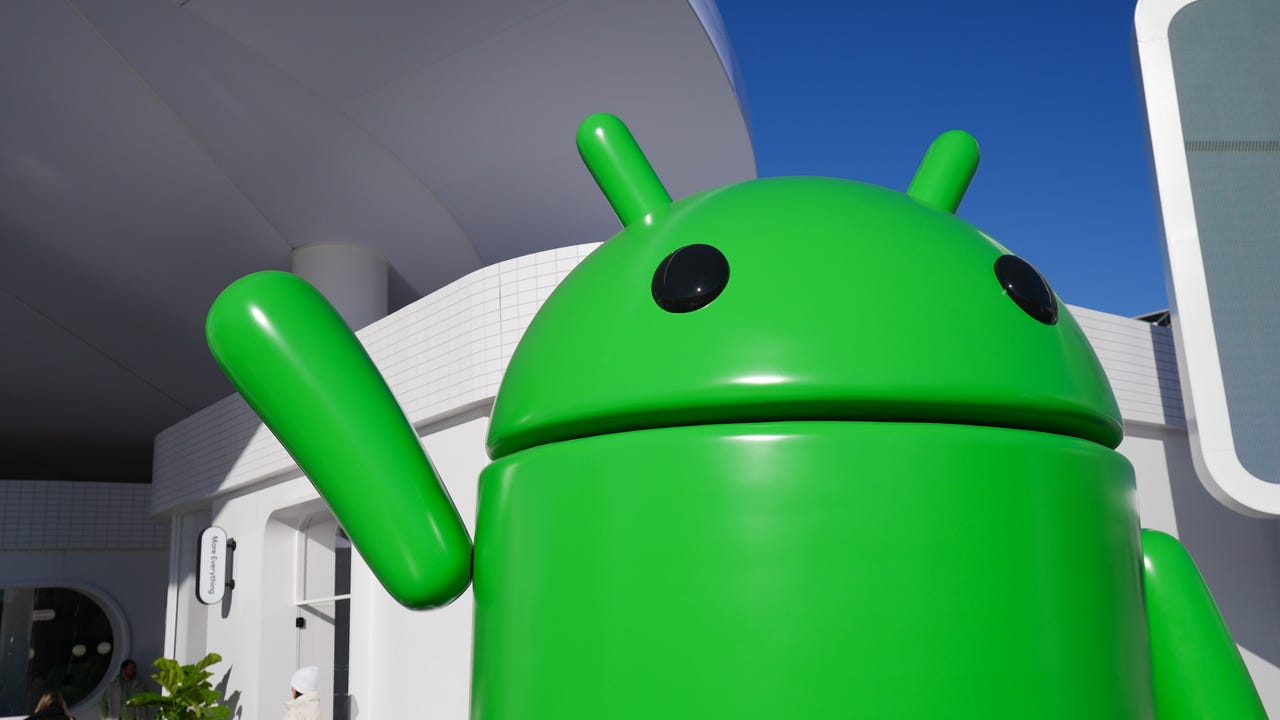 Android figure at Google CES 2024