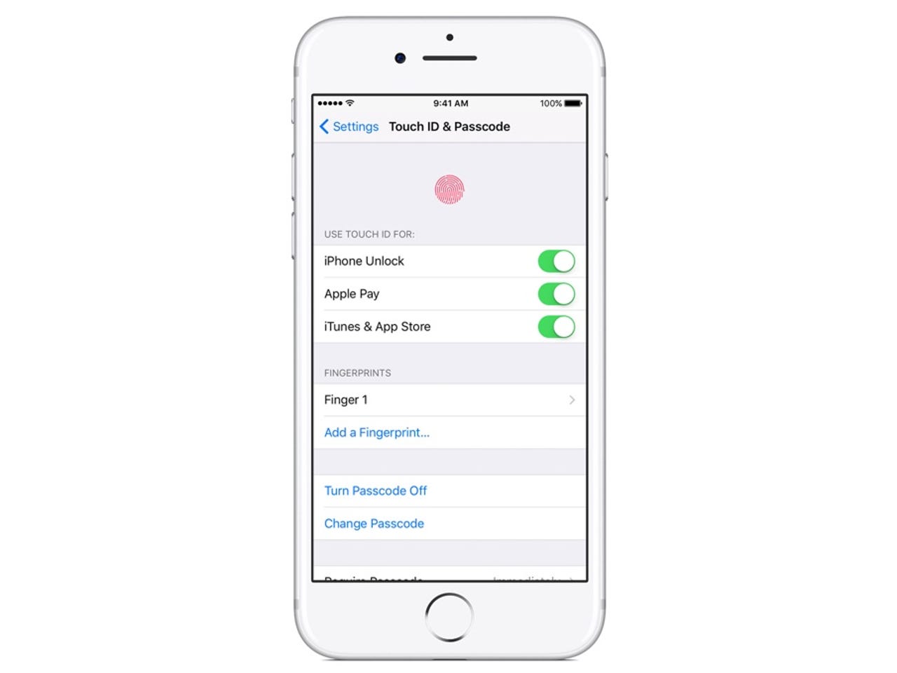 Touch ID to lock apps