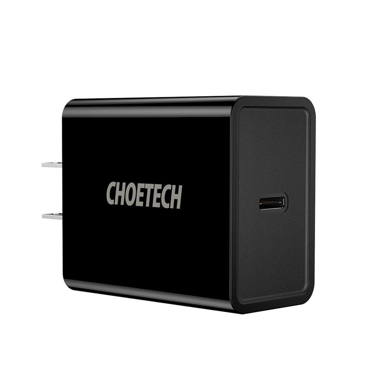 CHOETECH USB C Charger, 18W Type-C Power Delivery