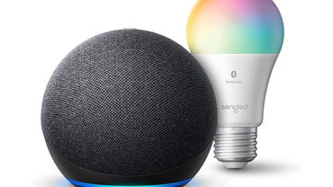 Awesome Deal: Echo Dot (4th Gen) with Sengled Bluetooth Color bulb