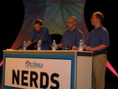 Images: At LinuxWorld, it's Nerds vs. Geeks