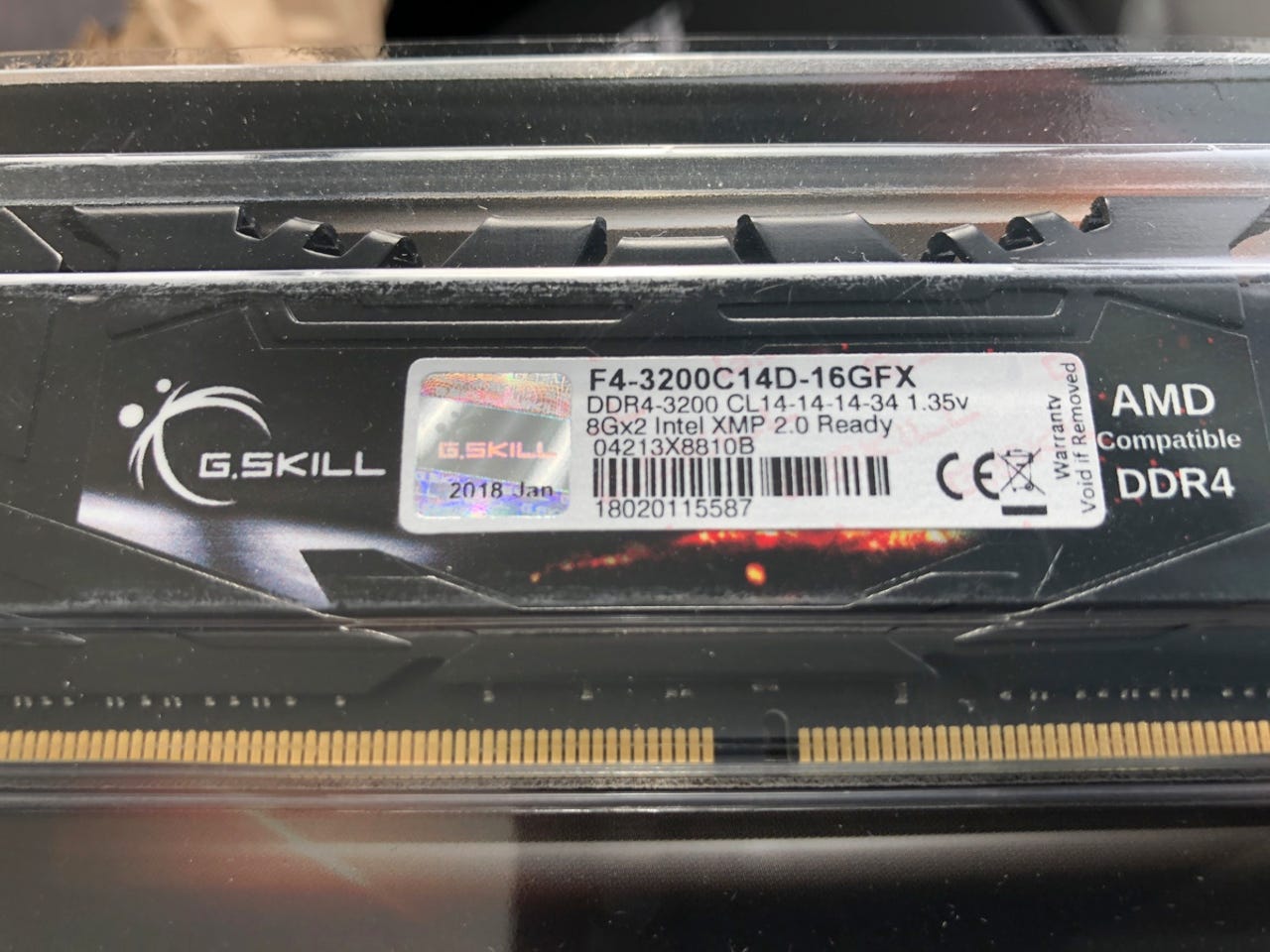16GB of G-Skill FlareX DDR4 3200