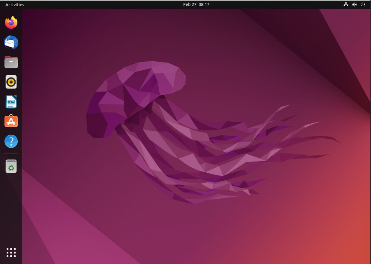 The default Ubuntu 22.04.2 desktop.