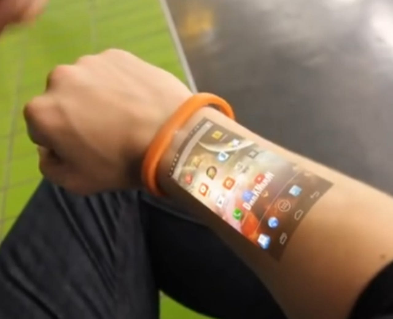 postzegel Kolibrie garen Cicret wearable aims to turn your skin into your tablet - but is it hype or  reality? | ZDNET
