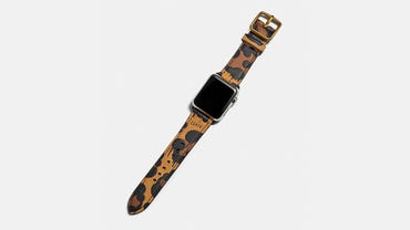 Coach: Apple Watch strap with wild beast print