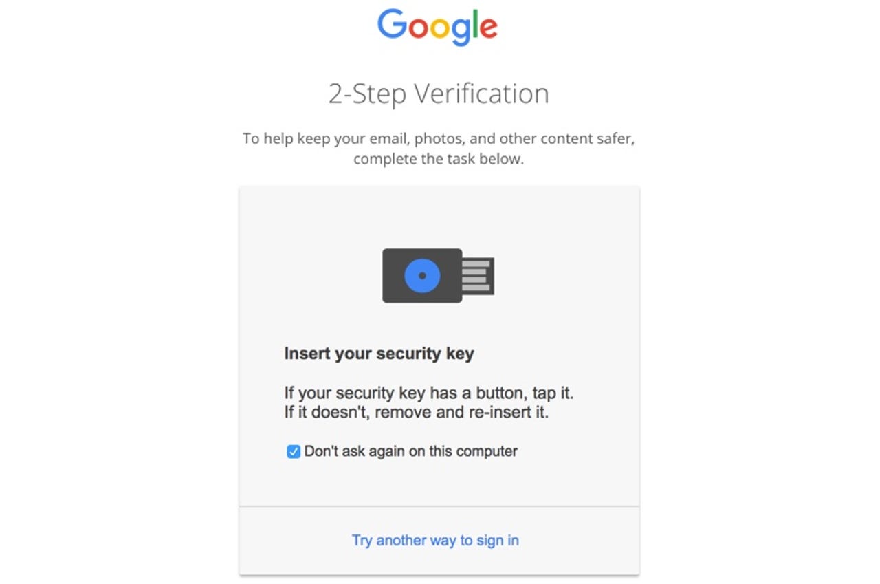 Authenticating with Google