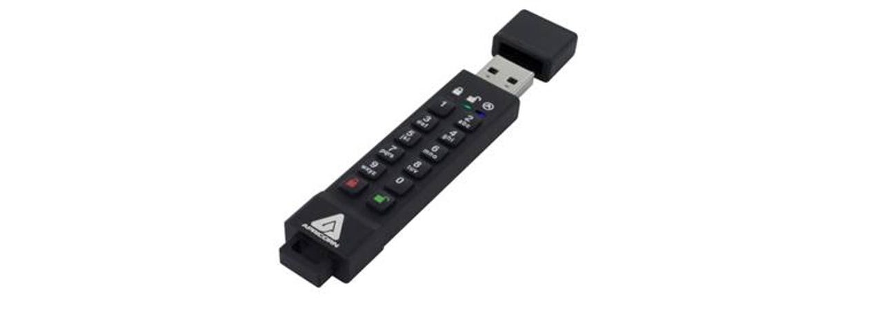 Apricorn Aegis Secure Key 3z hardware-encrypted flash drive
