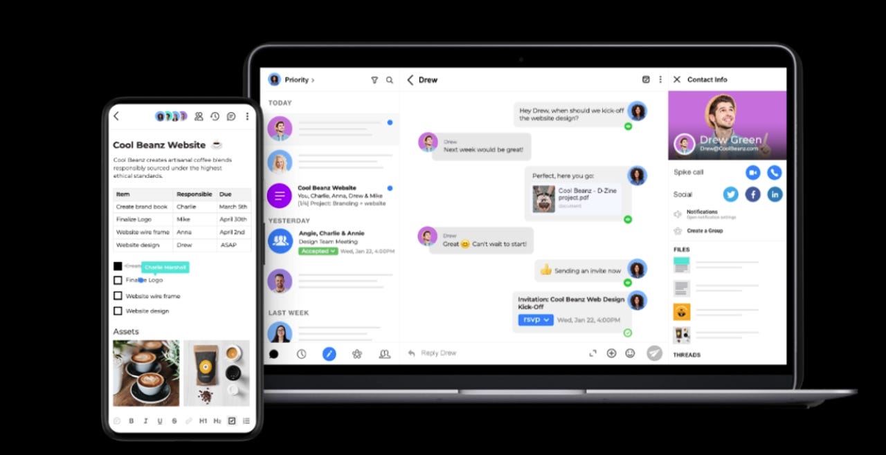 Spike reimagines the future of collaborative email with new app zdnet