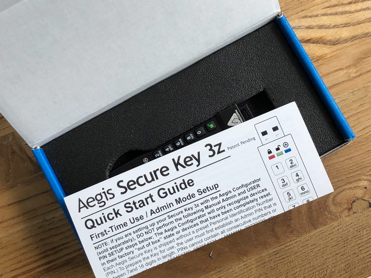 Aegis Secure Key 3z