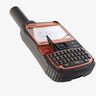 Orange and black satellite phone that resembles a walkie-talkie
