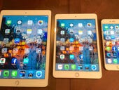 iPhone 6 Plus, iPad mini 3, and iPad Air 2 size comparison in photos