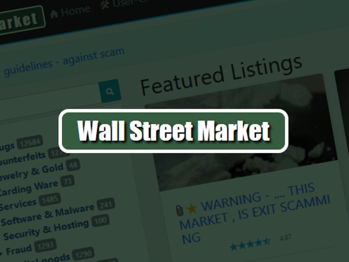 Wall street market darknet